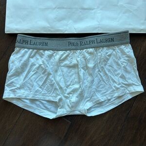 Polo Rauph Lauren cotton body define  low rise  Trunk - white trim  stretch soft